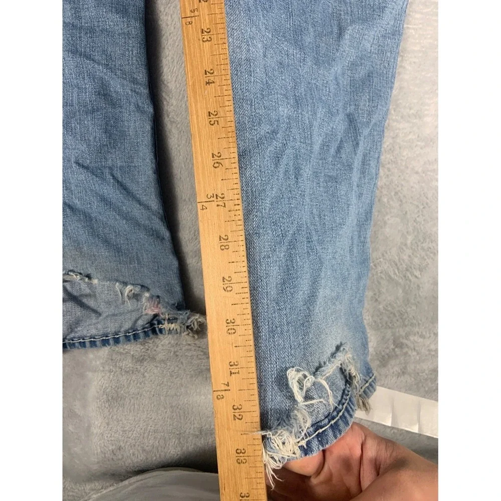 2000s True Religion Ricky Super T Jeans Mens 36x32 Blue Denim 24-859NBT2